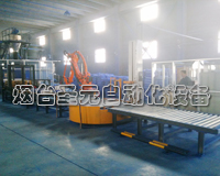 機(jī)器人碼垛托盤輸送線